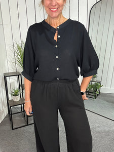 Lanza Puff Sleeve Top