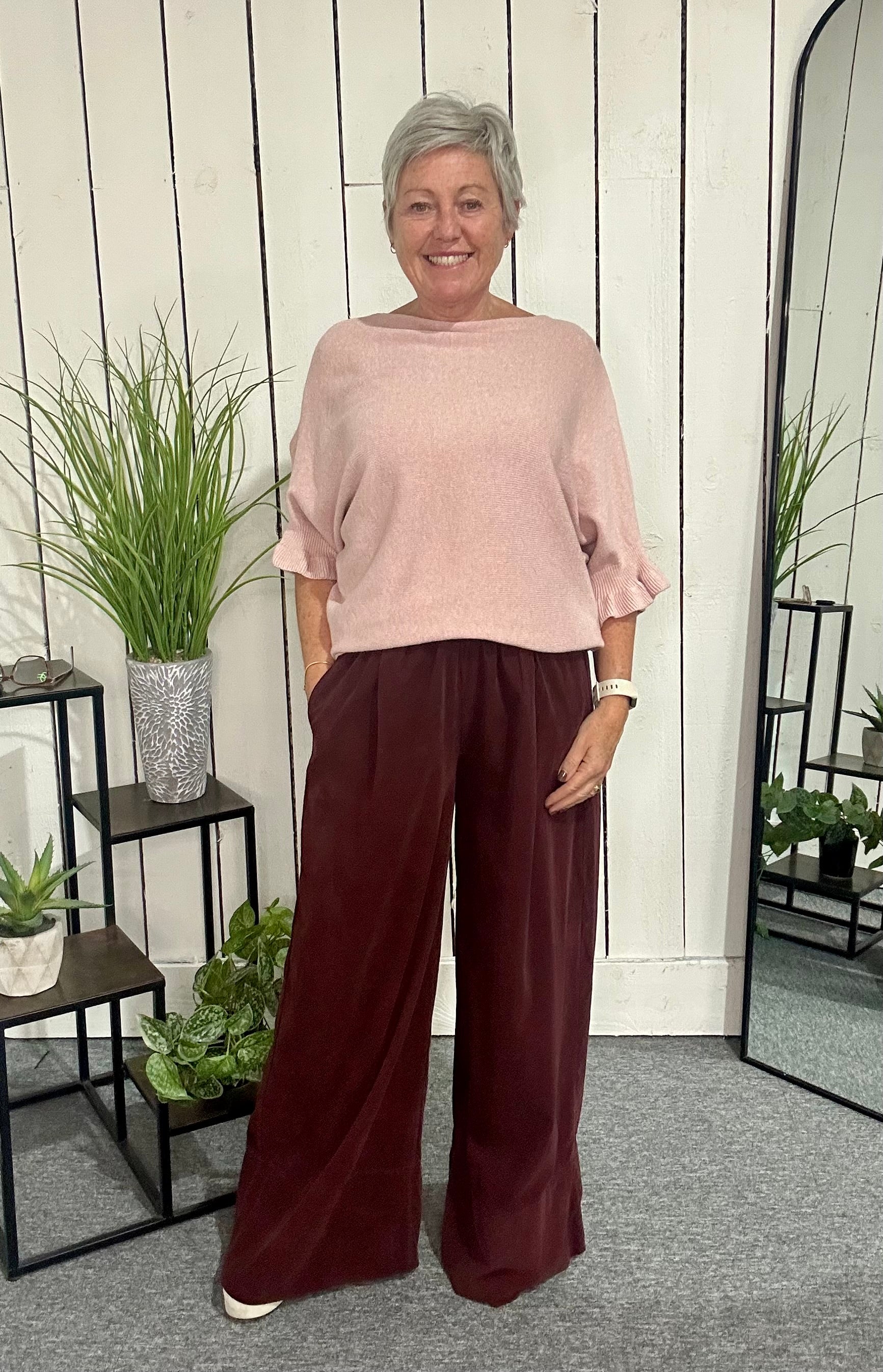 Wide leg cords