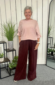 Wide leg cords