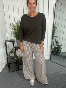 Madrid Pinstripe Trousers