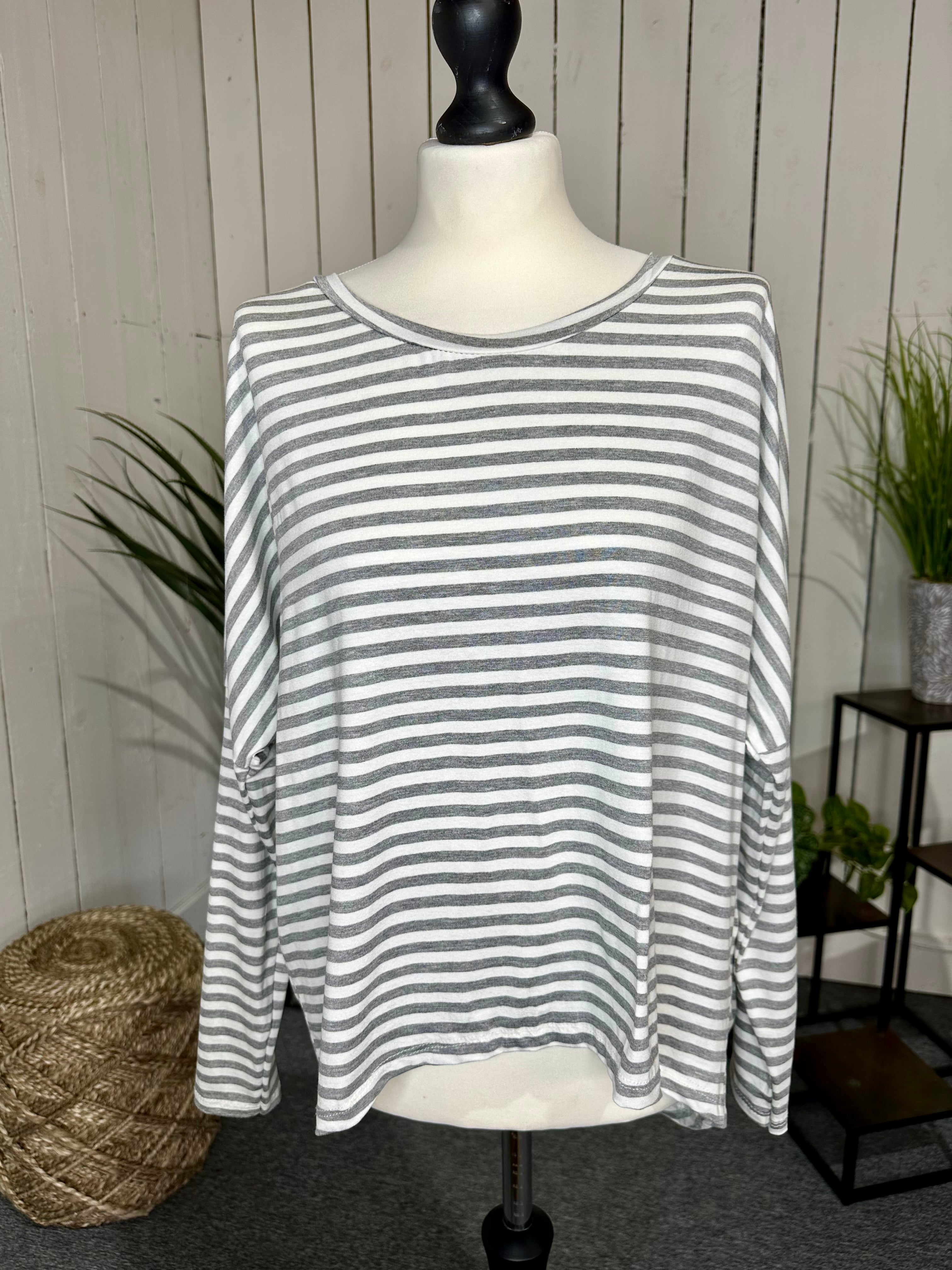 Striped Layering Top