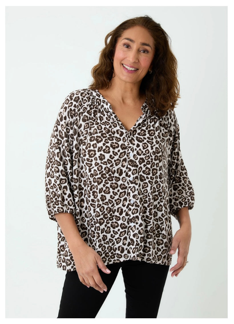 Dreams Leopard Blouse