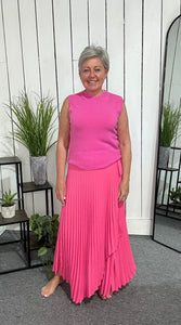 Bunny Pleat Wrap Skirt