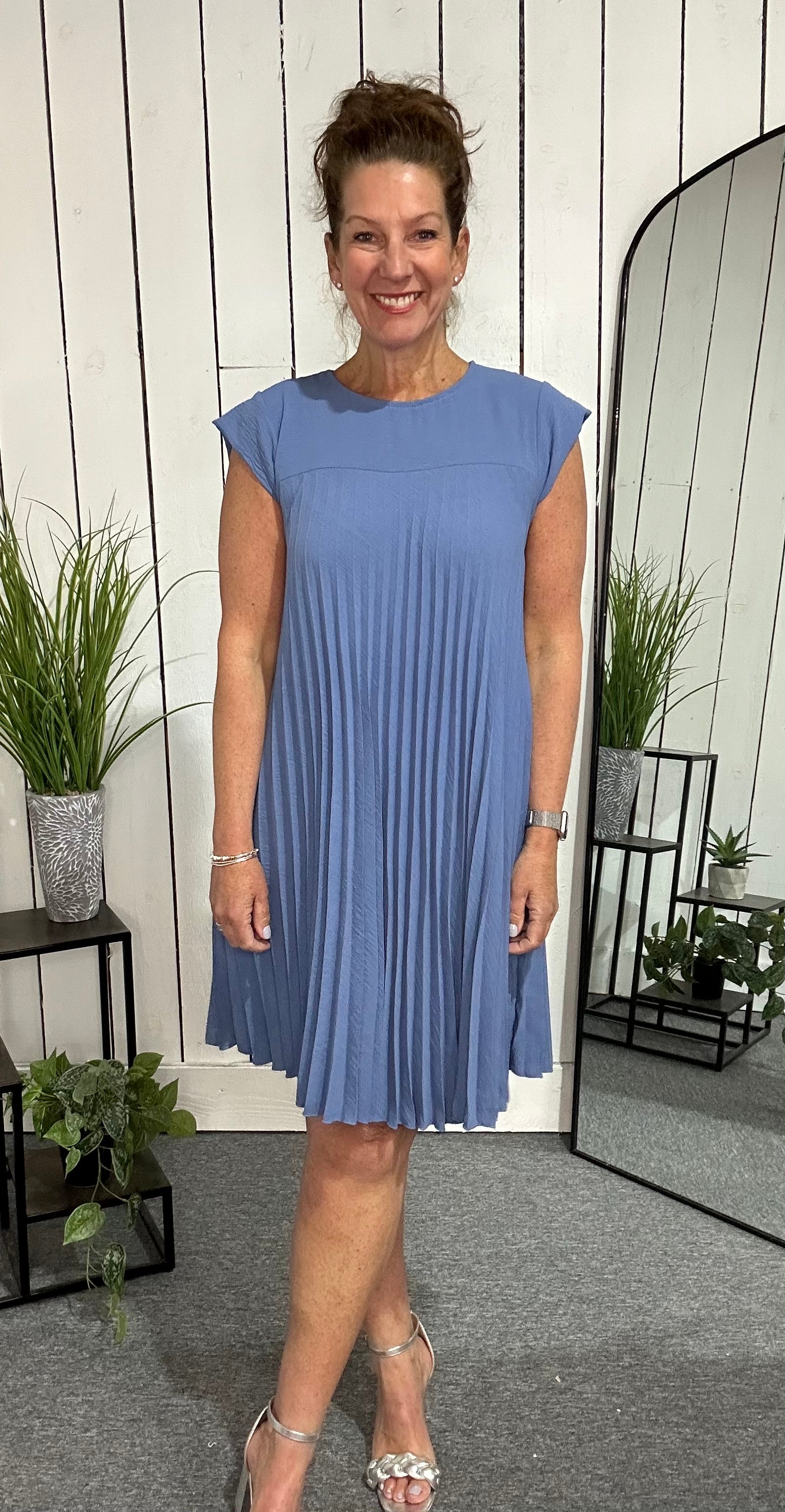 Bunny Pleat Dress