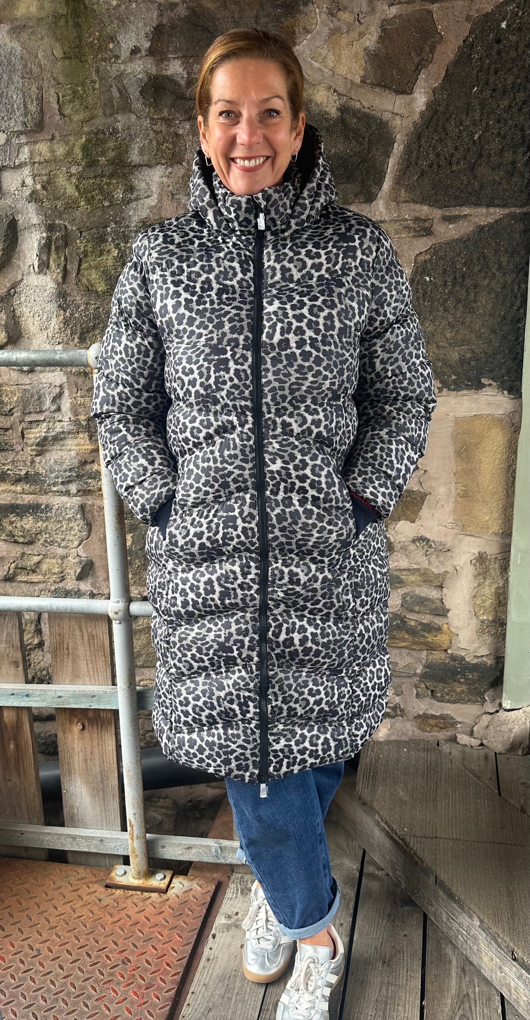 Animal Quilted Coat