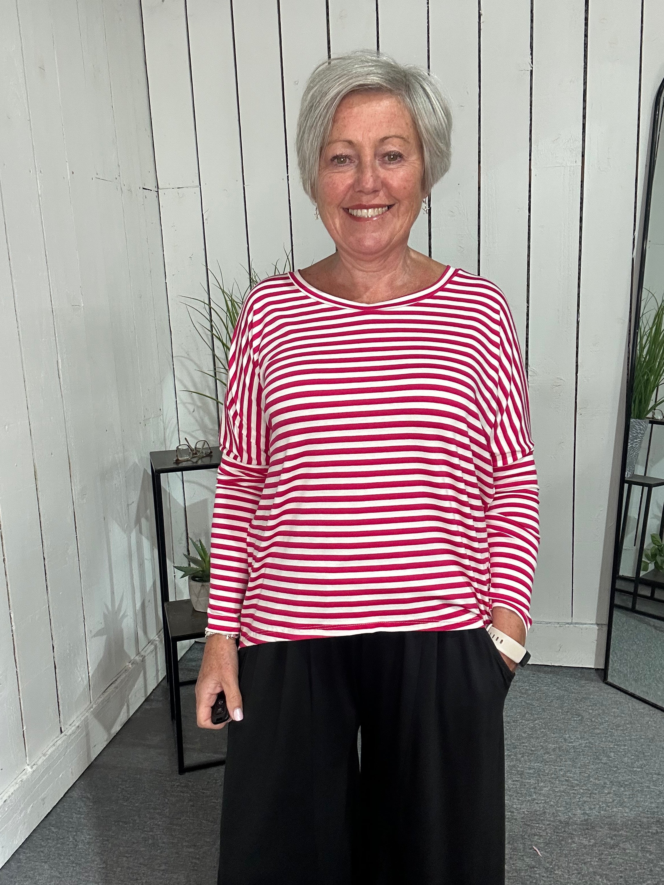 Striped Basic Top