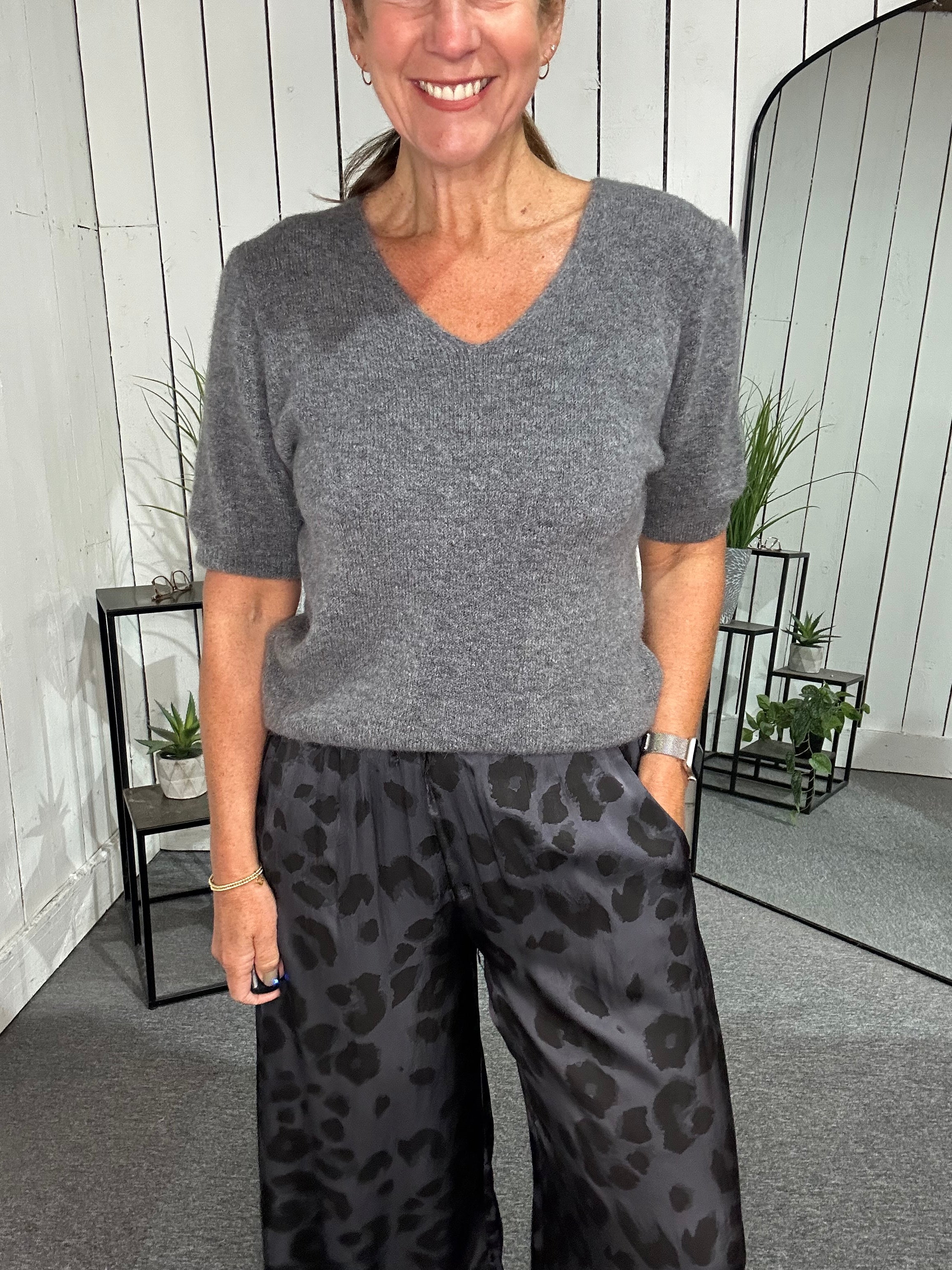 Mini V Neck Jumper