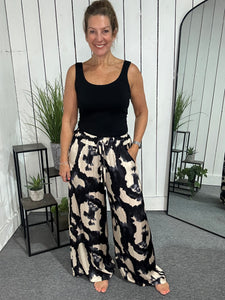 Inky Wide Leg Trousers