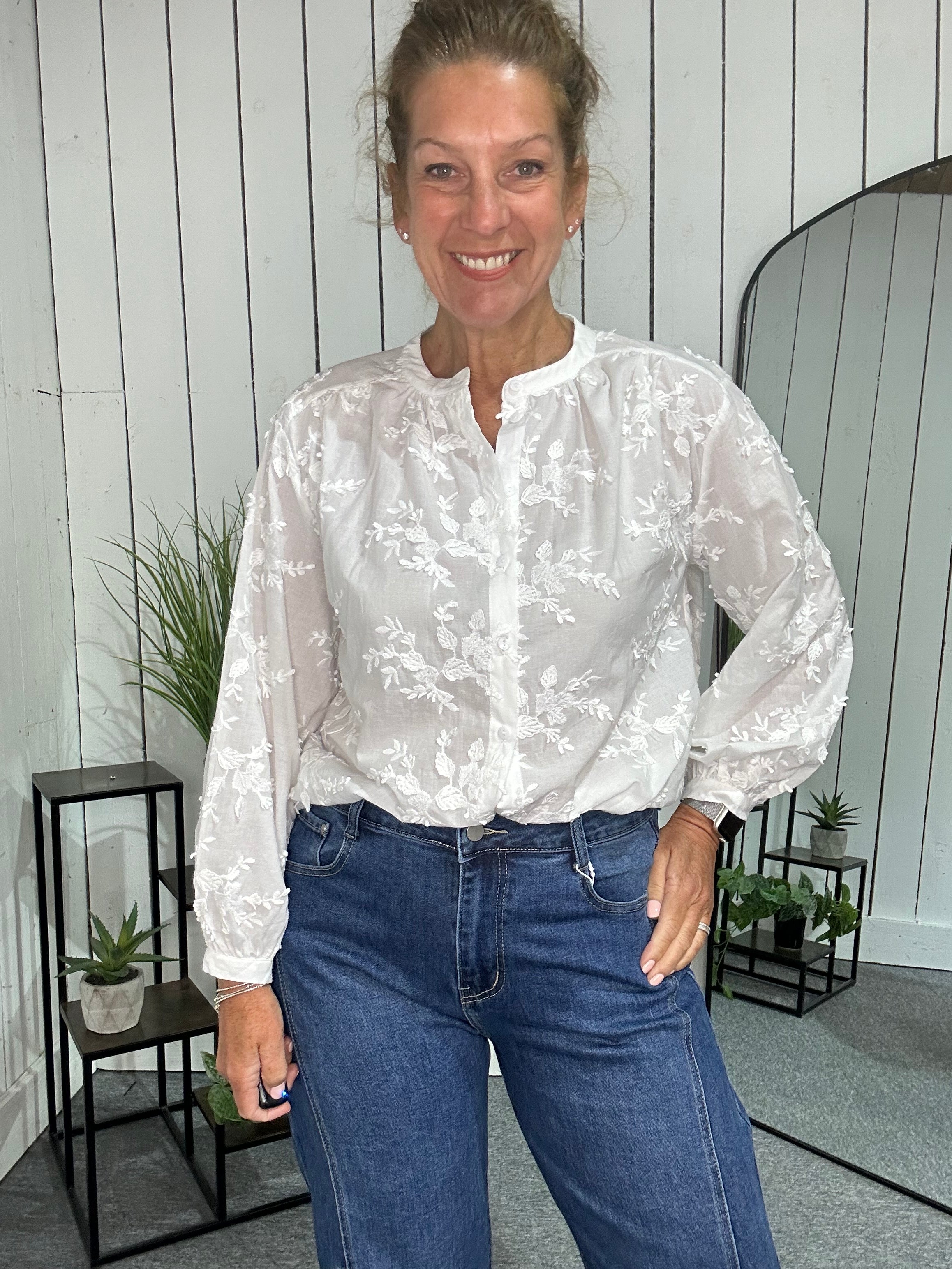 Dreams Applique Blouse