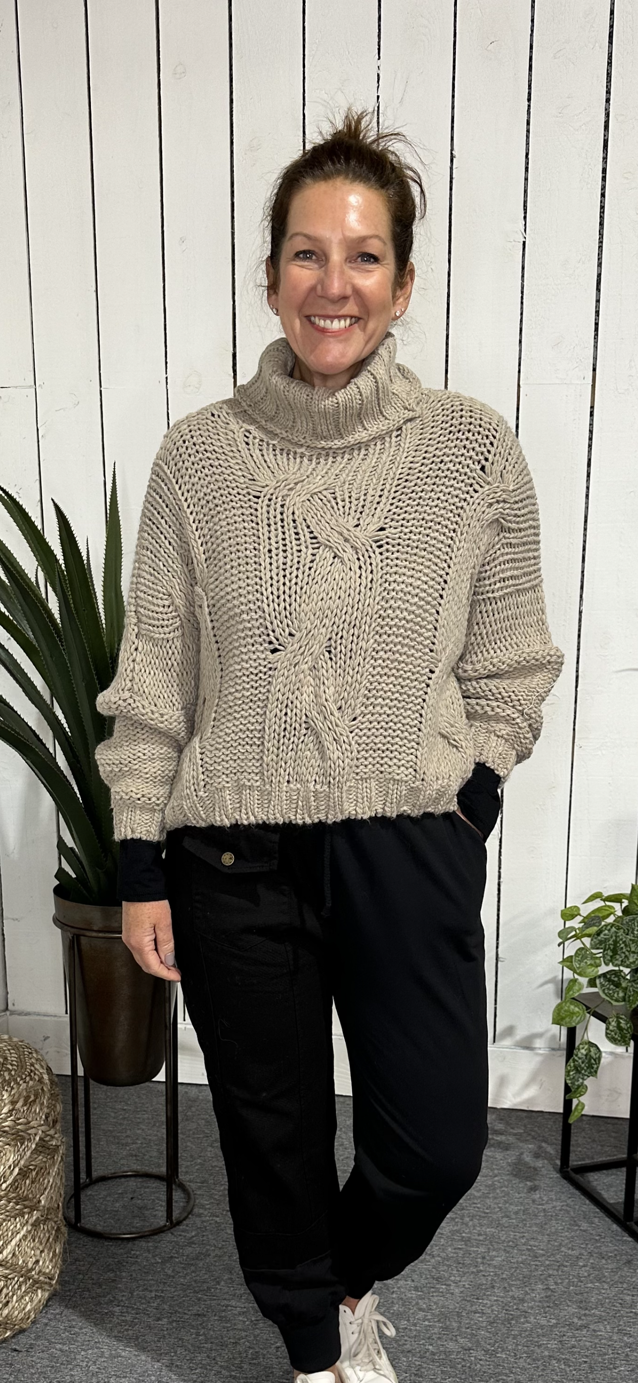 Mini Cable Knit