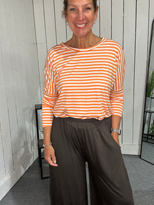 Striped Basic Top