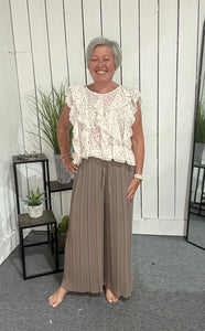 Pleat Trousers