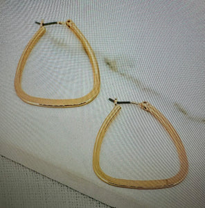 Envy Square Hoop Earrings