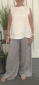 Madrid Pinstripe Trousers