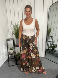 Print Palazzo Trousers