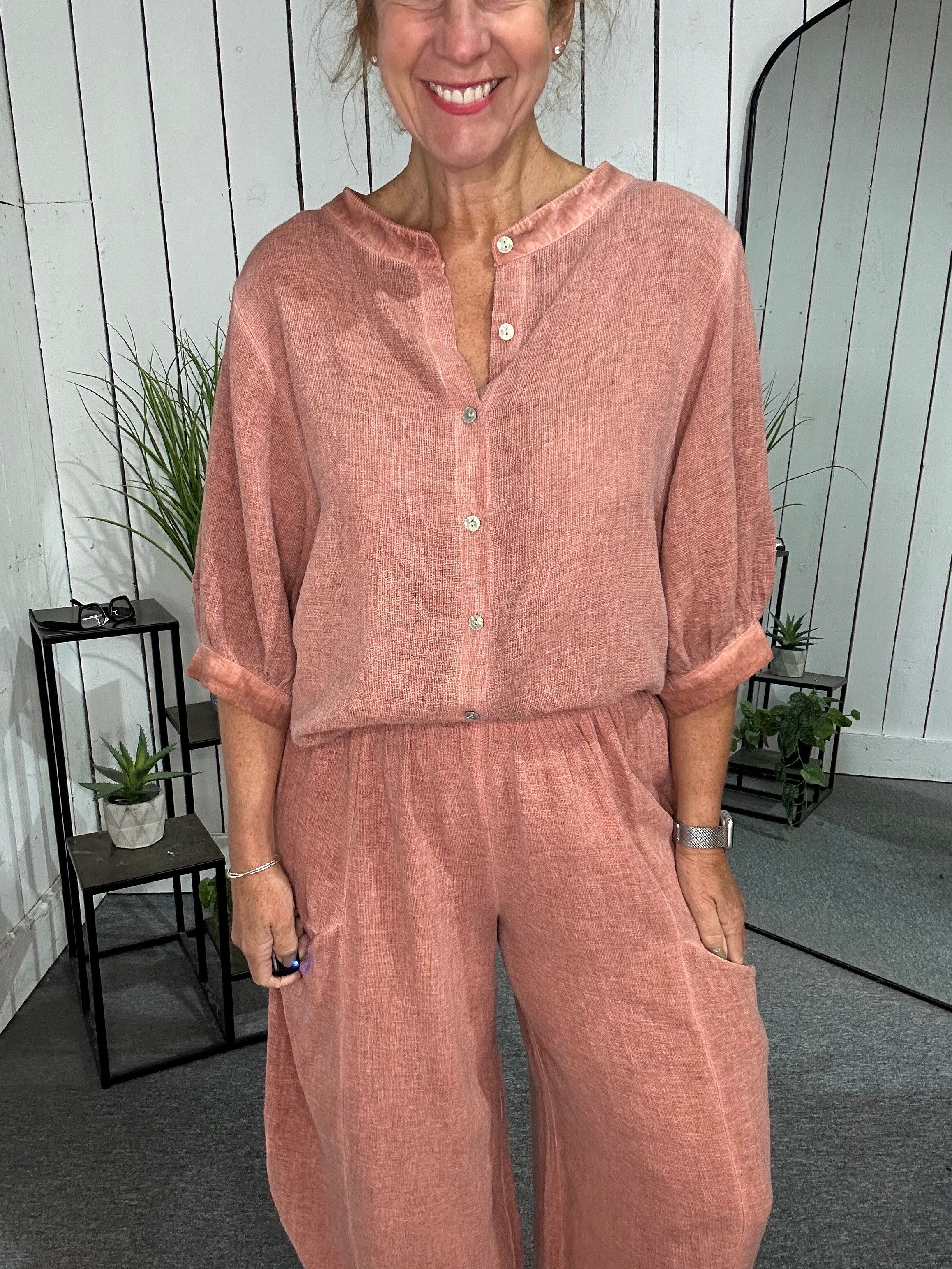 Lanza Puff Sleeve Top