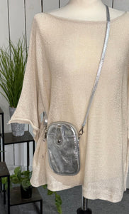 Metallic Phone Bag