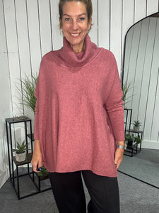 Oversized Roll Neck