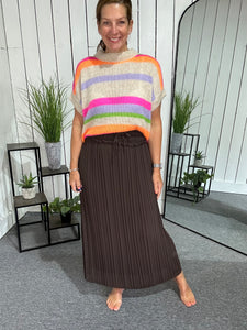 Maxi Pleated Skirt
