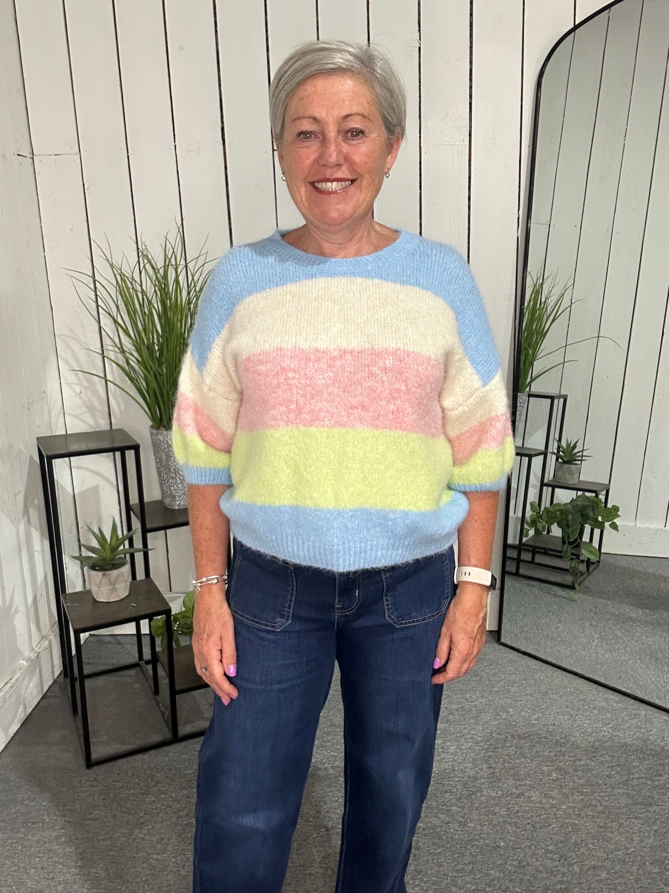 Pastel Stripe Knit