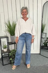 Miss Fanny Blue Pocket Jeans