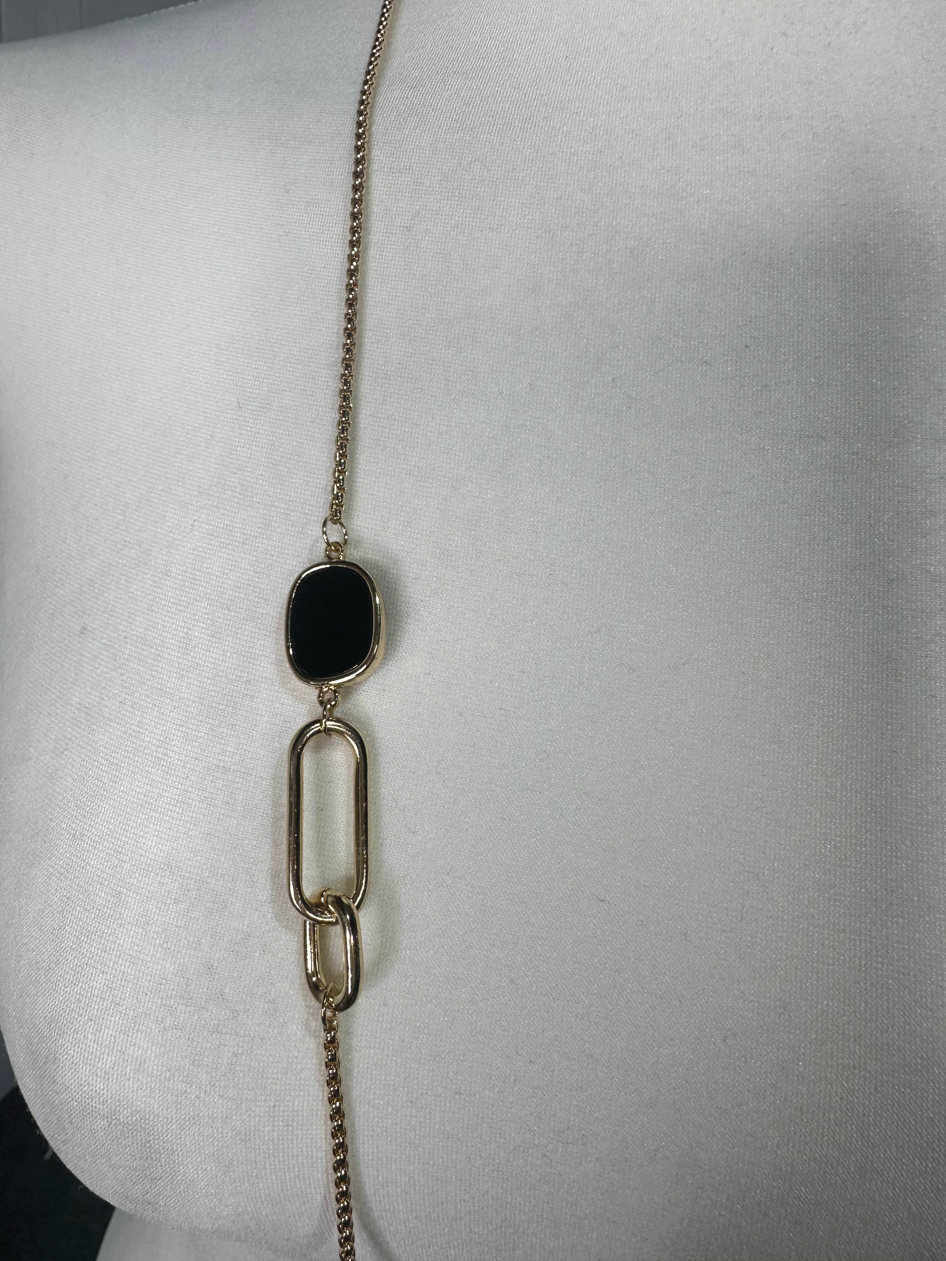 Envy Black Stone Necklace