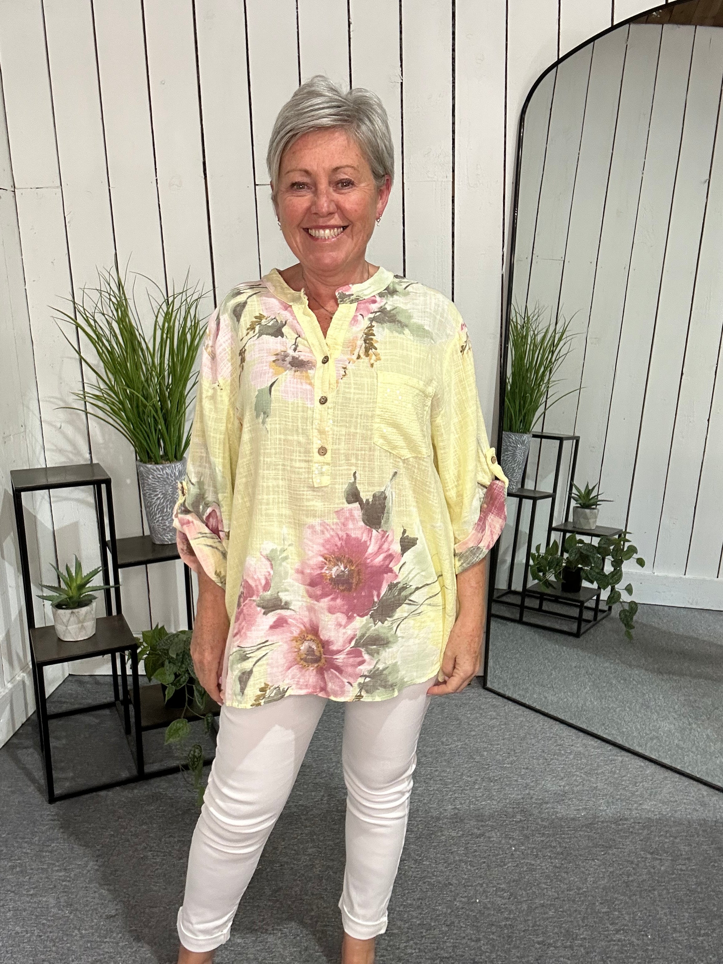 Sat Saver 19/4 Flower Blouse