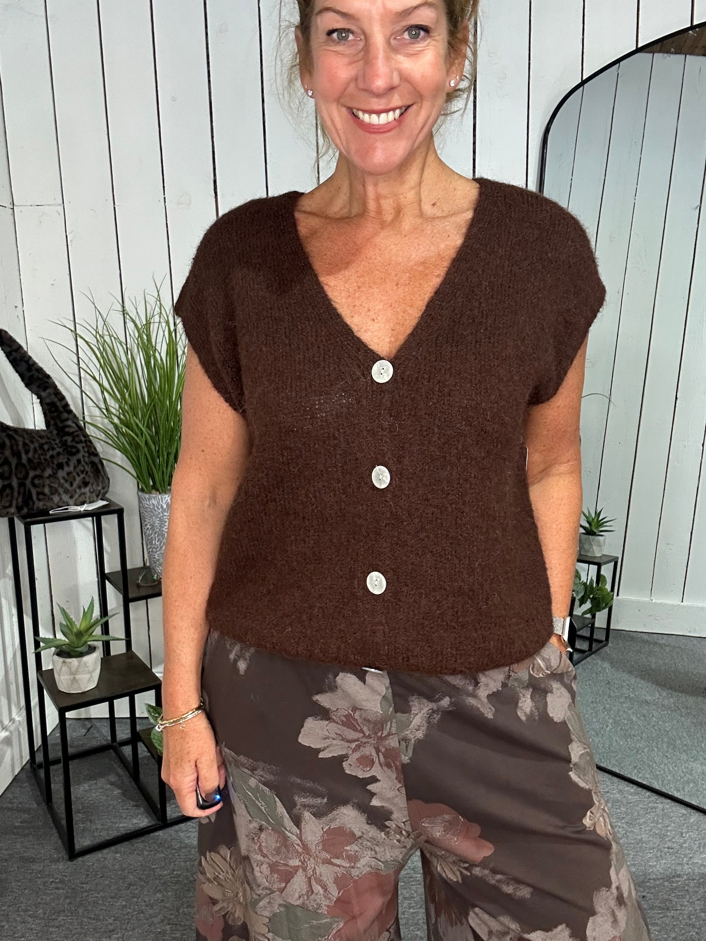 Sat Saver 27/9 Button V Waistcoat