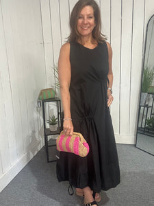 Raffia Clutch Bag