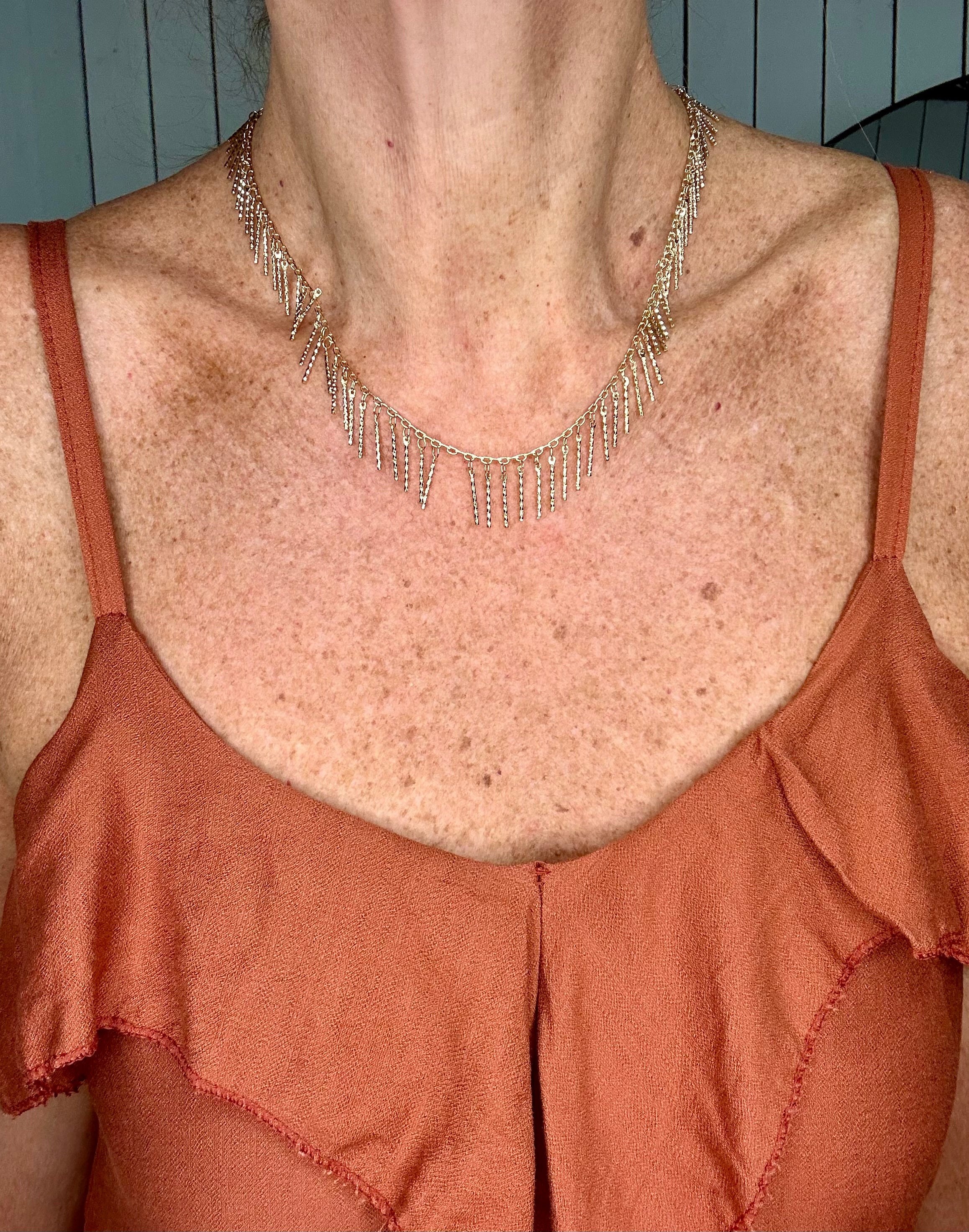 Envy Fringe Necklace