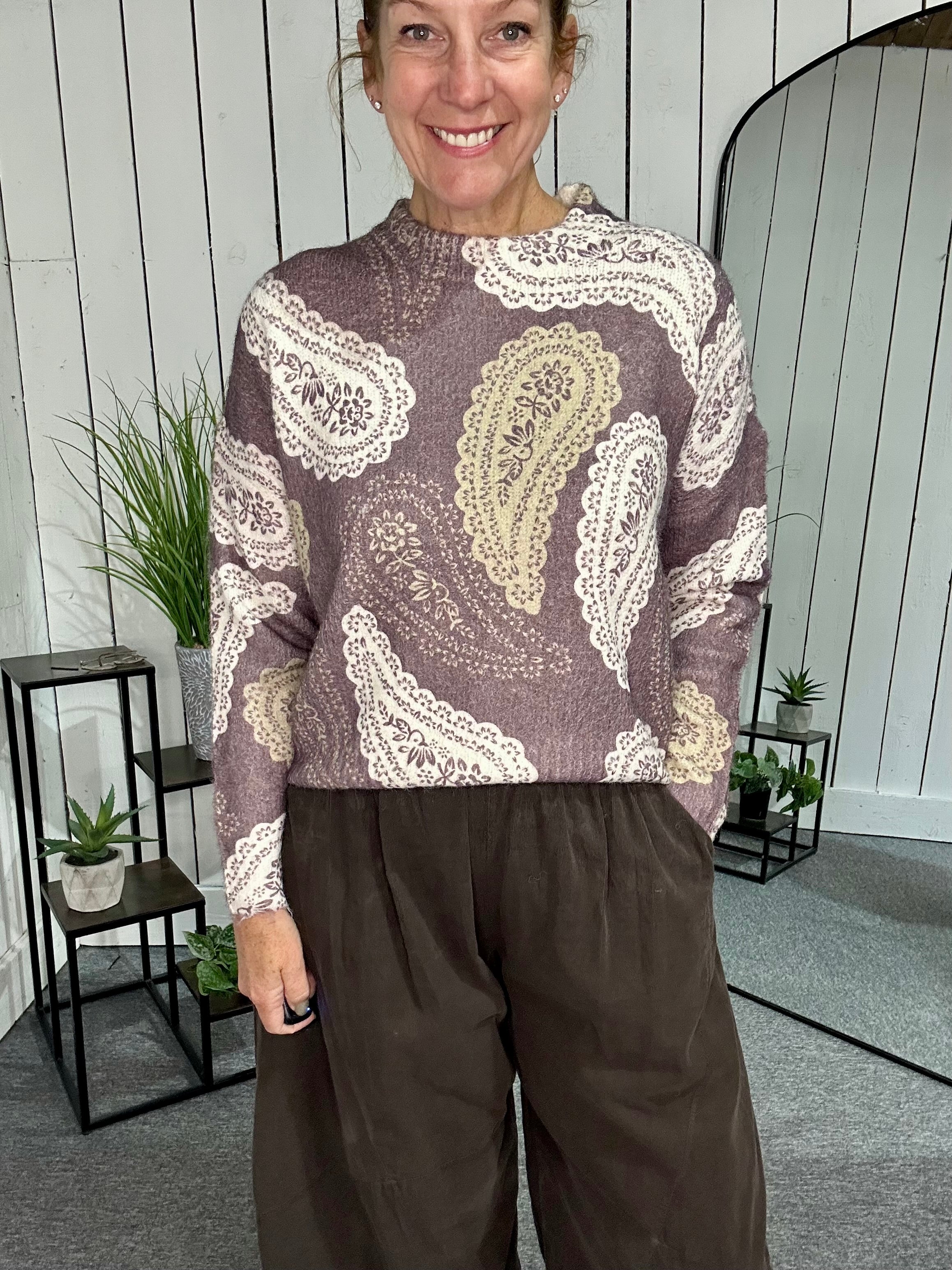 Paisley Knit