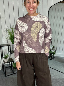 Paisley Knit