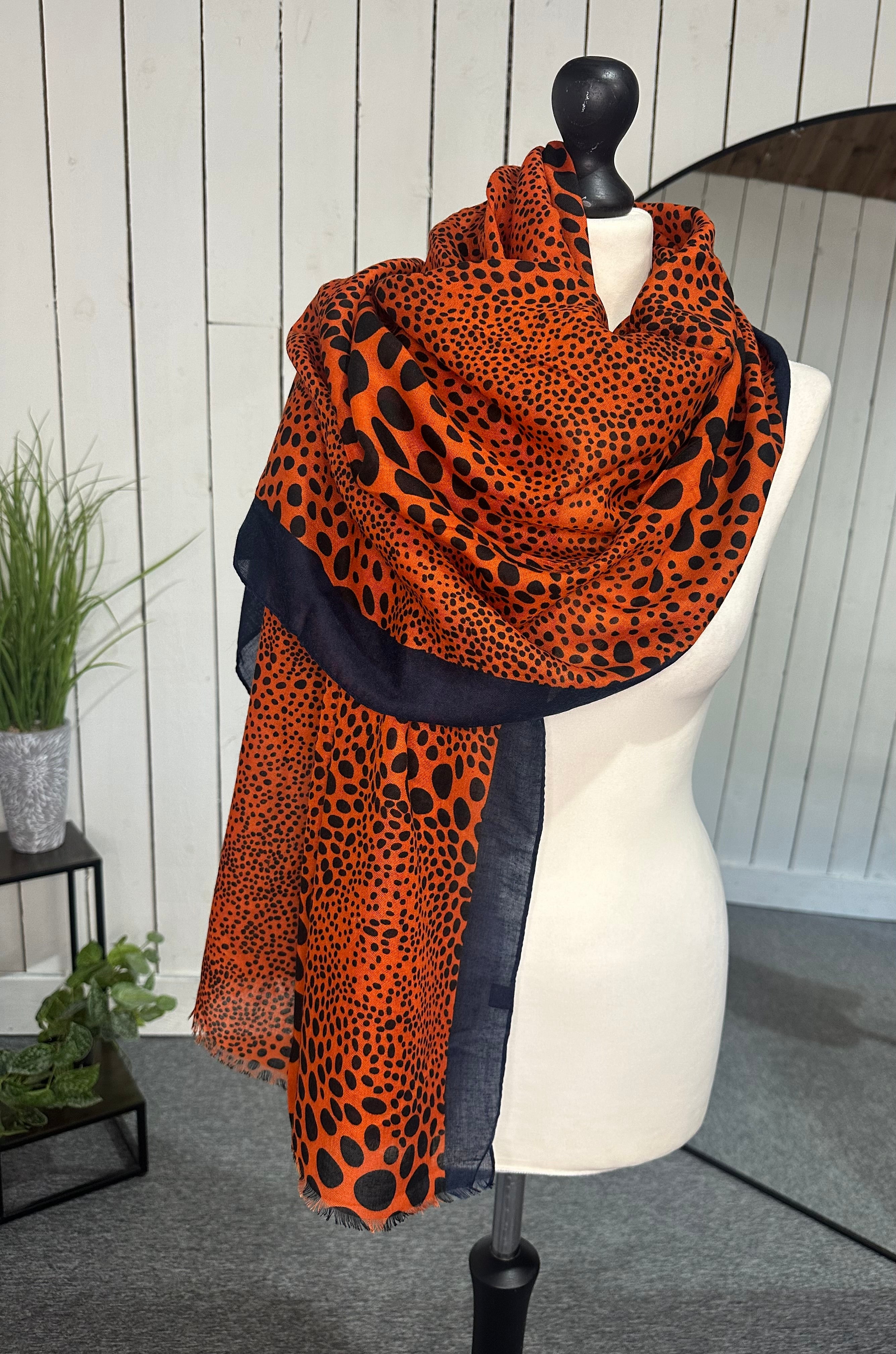 Leopard Dot Scarf