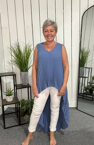 Bunny Pleat Top
