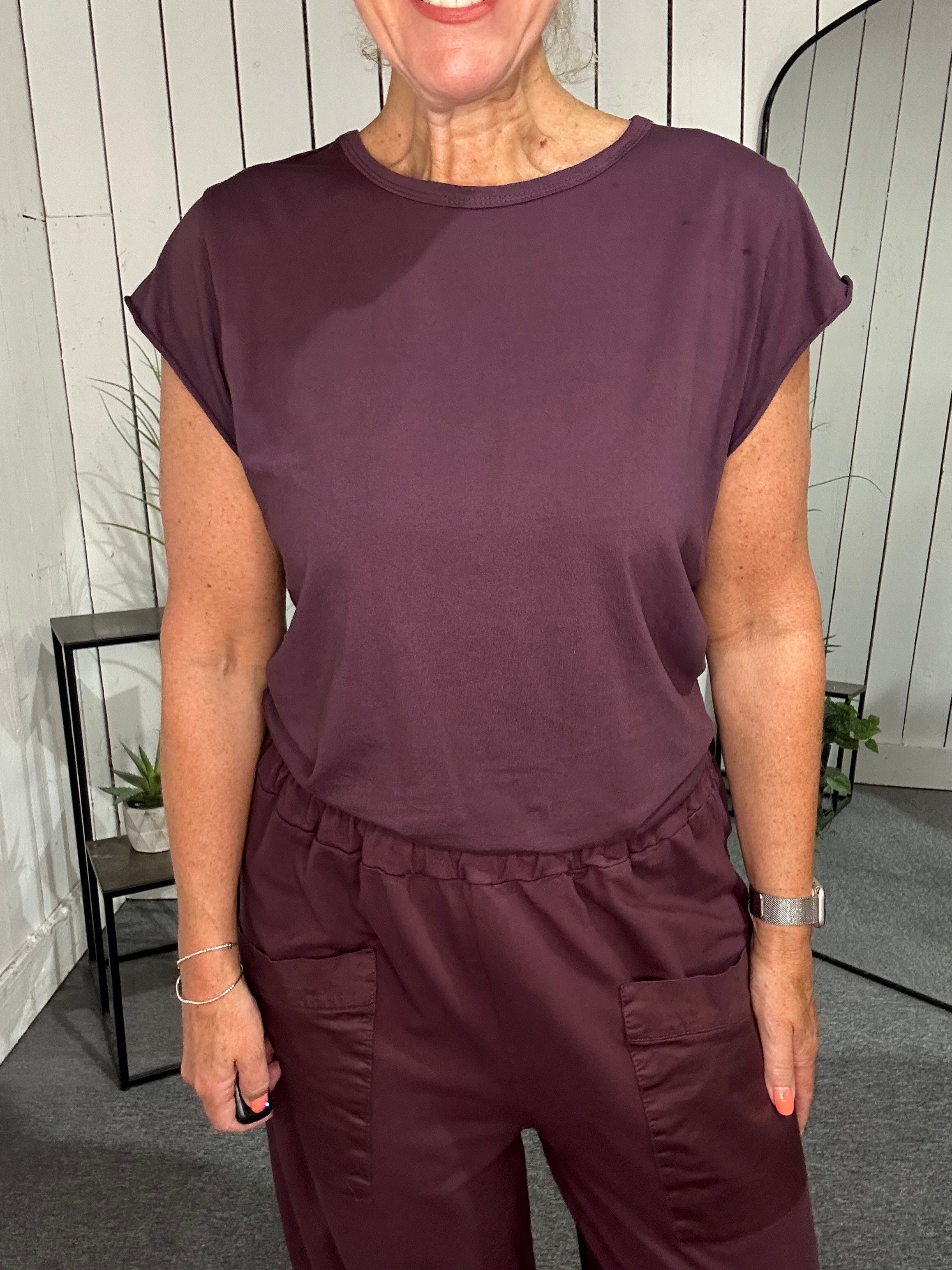 Cap Sleeve T-Shirt