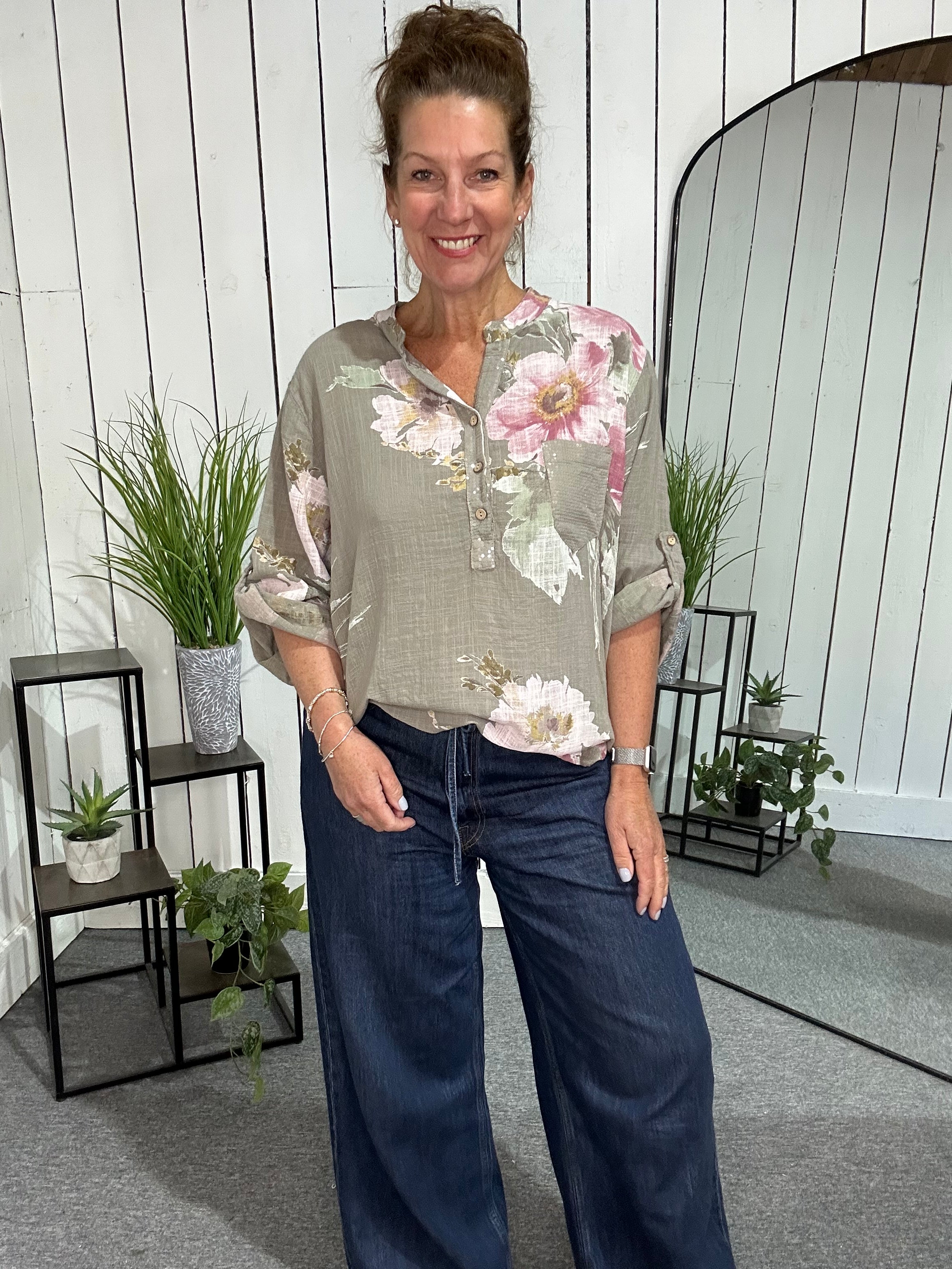 Sat Saver 19/4 Flower Blouse