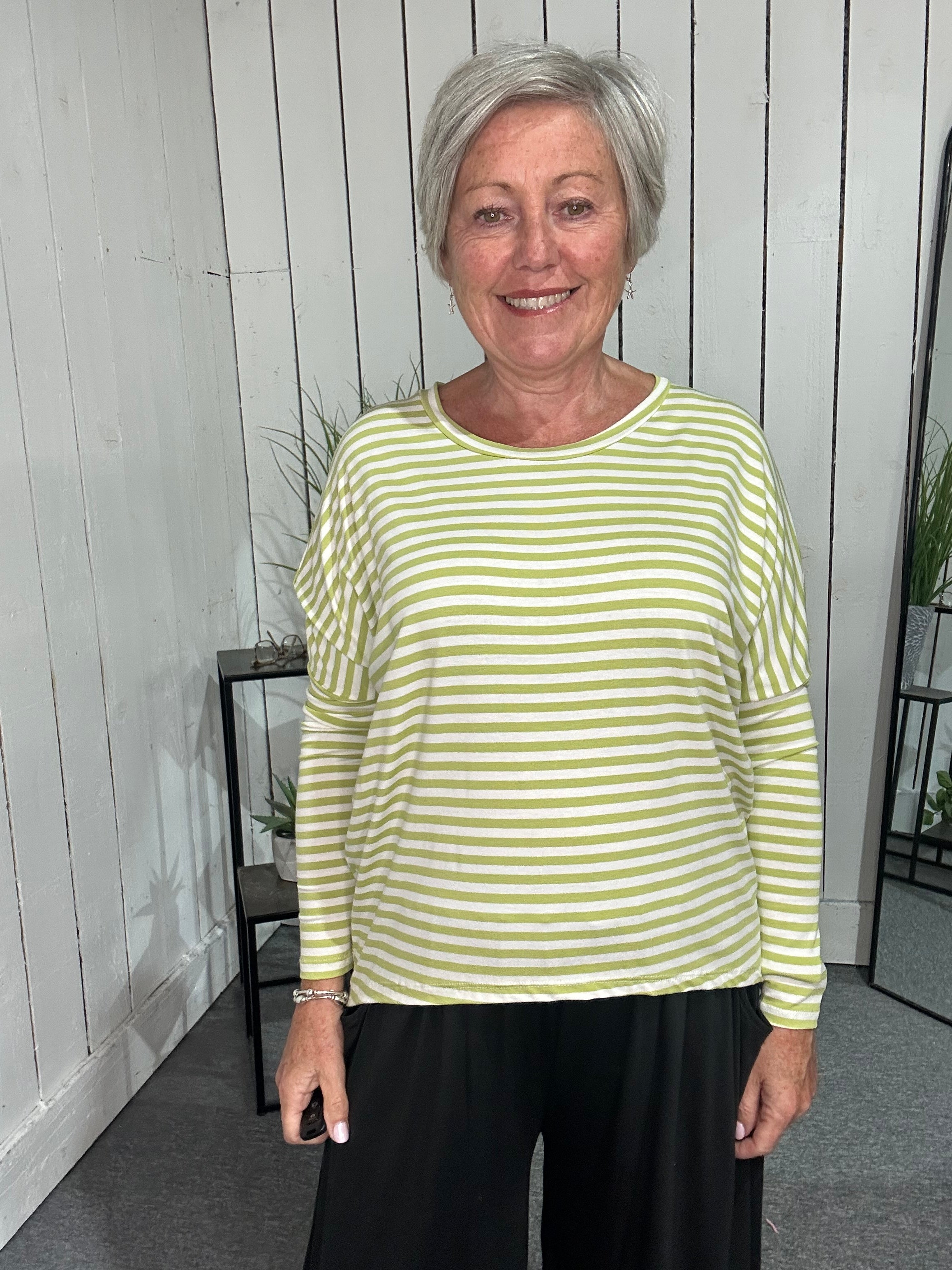 Striped Basic Top