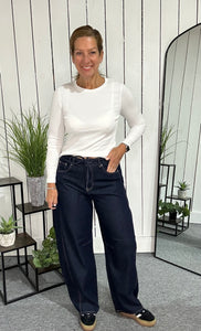 Pieces Barrel Jeans
