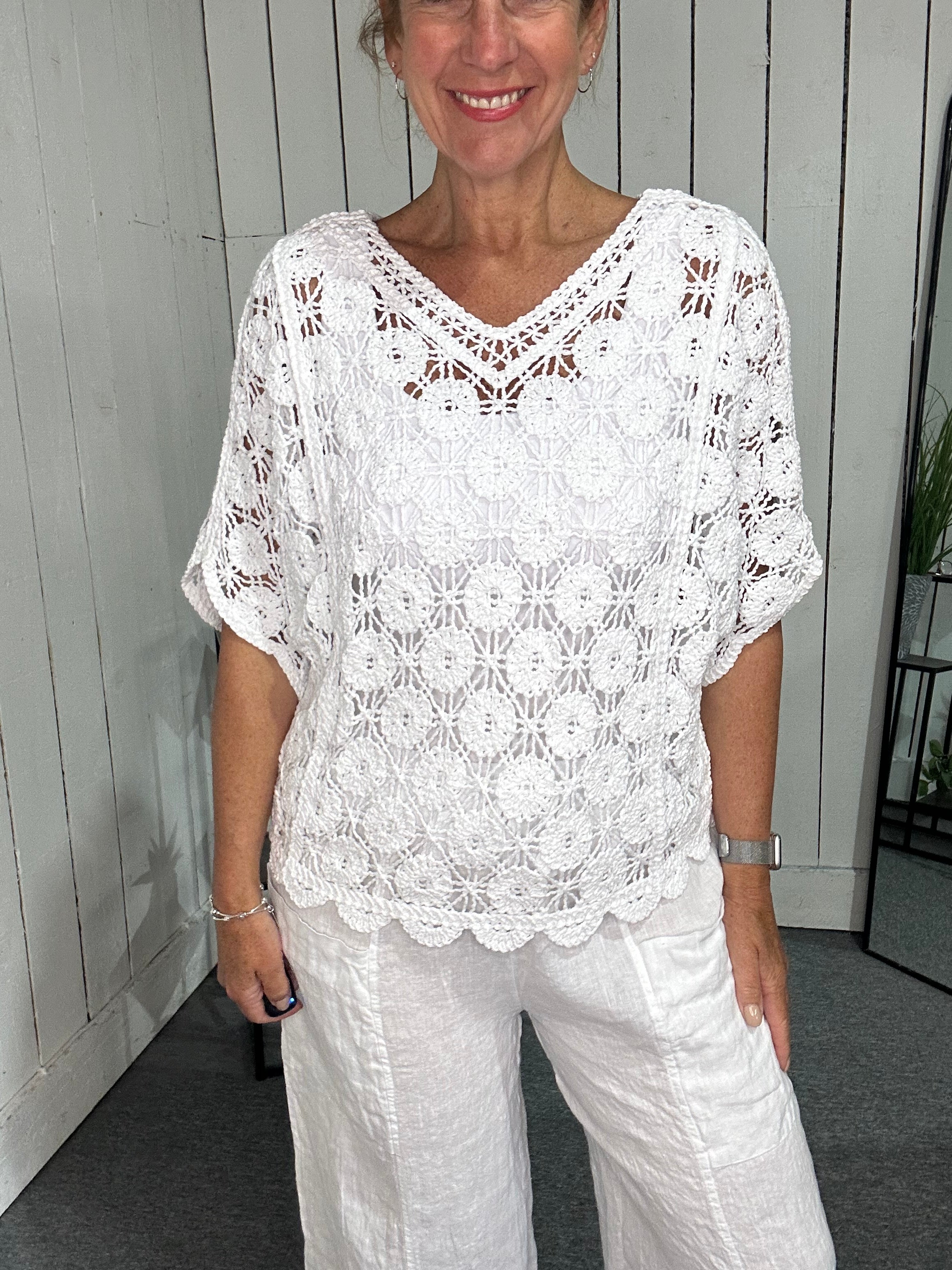 Sat Saver 19/7 Crochet Top