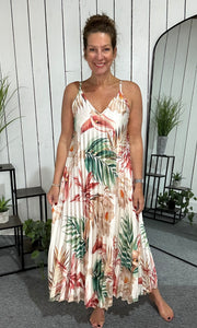 Orient Pleat Dress
