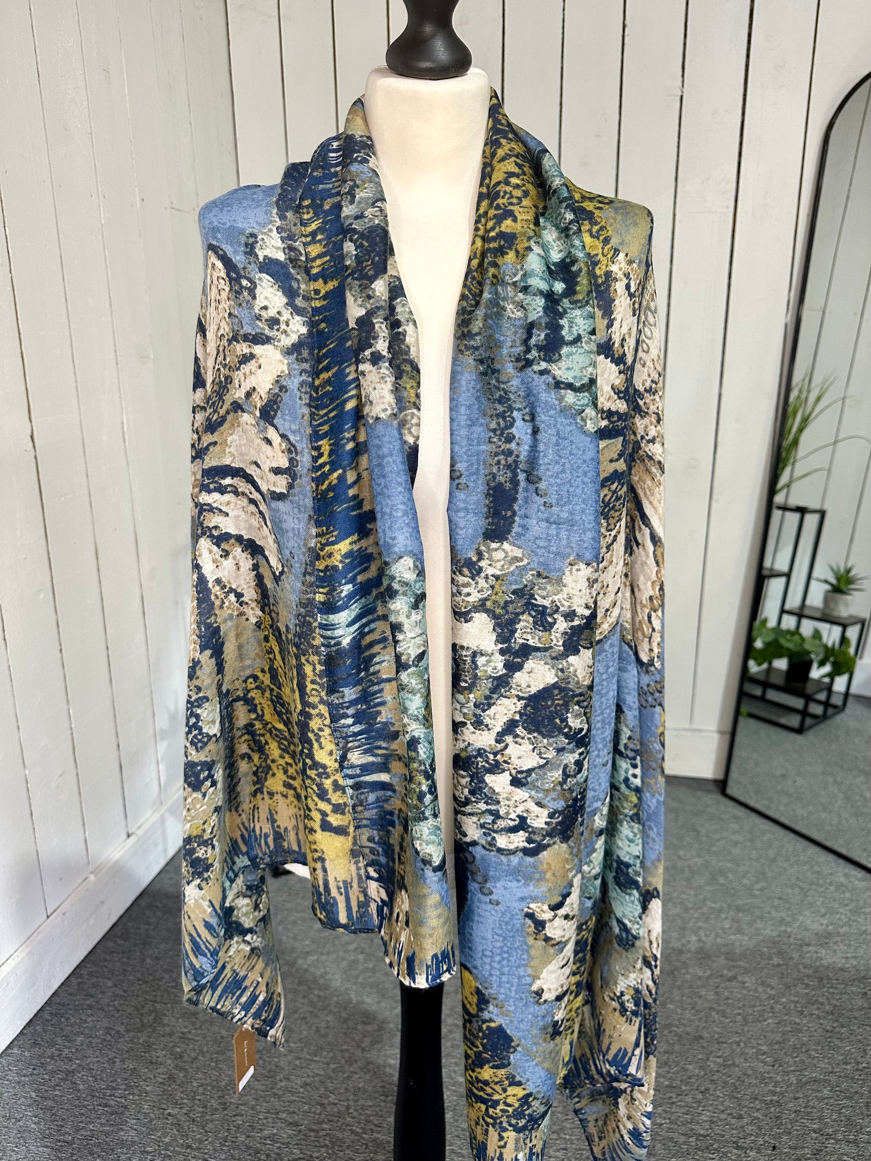 Catherine Flower Scarf