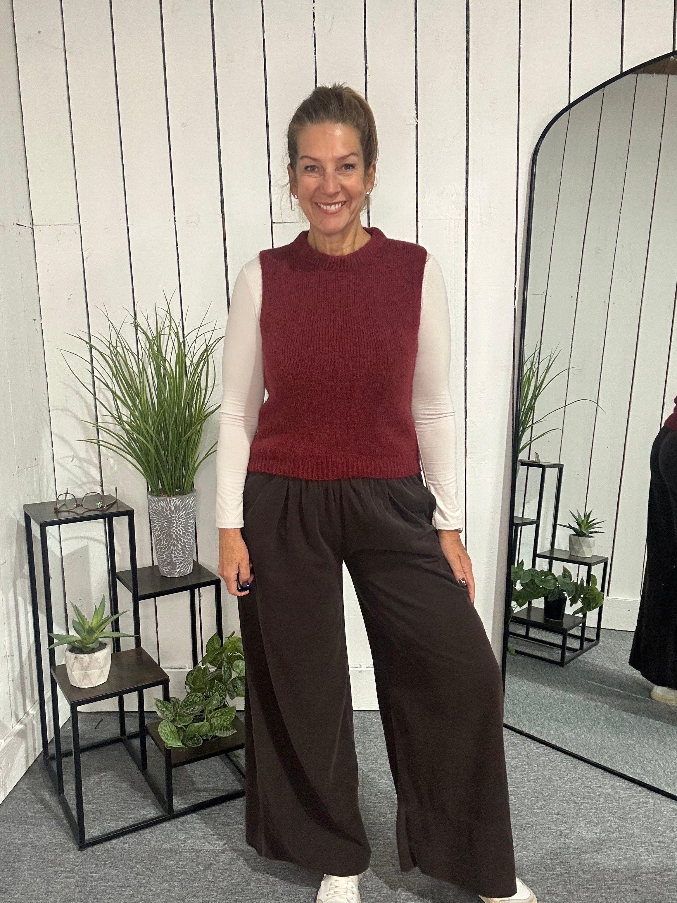 Wide leg cords