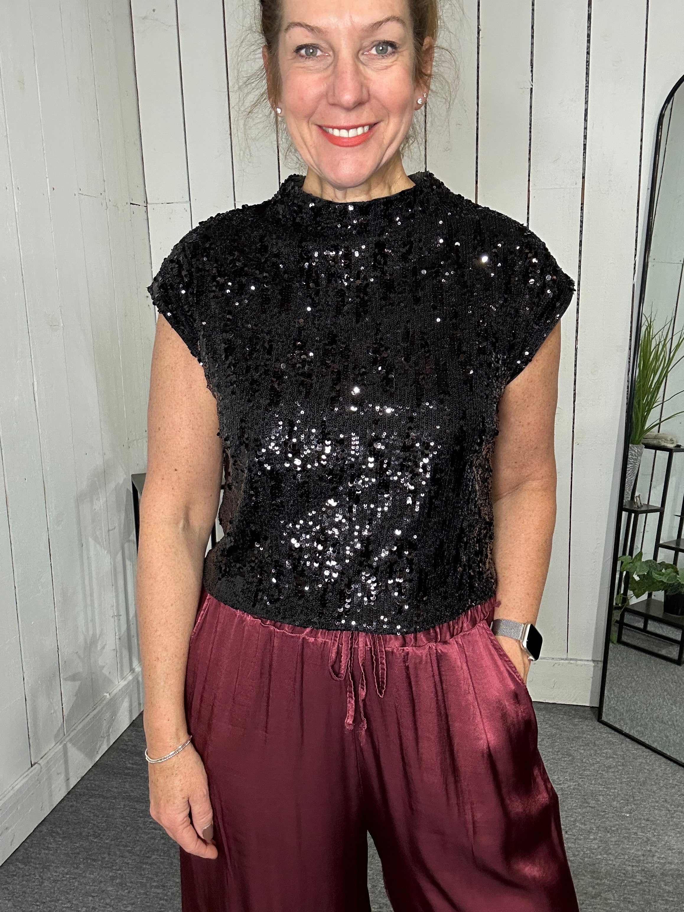 Sequin Top