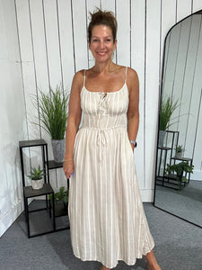 Striped Maxi Dress