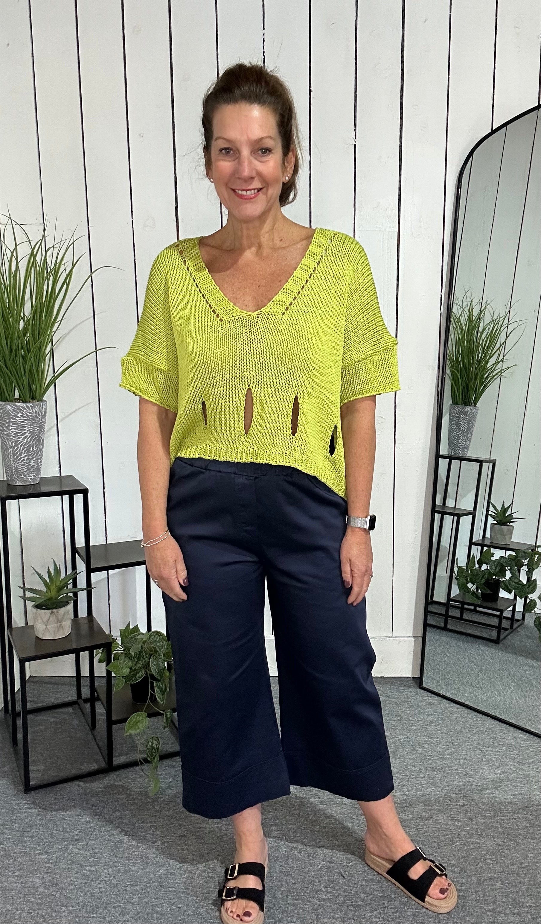 Deep Cuff Culottes