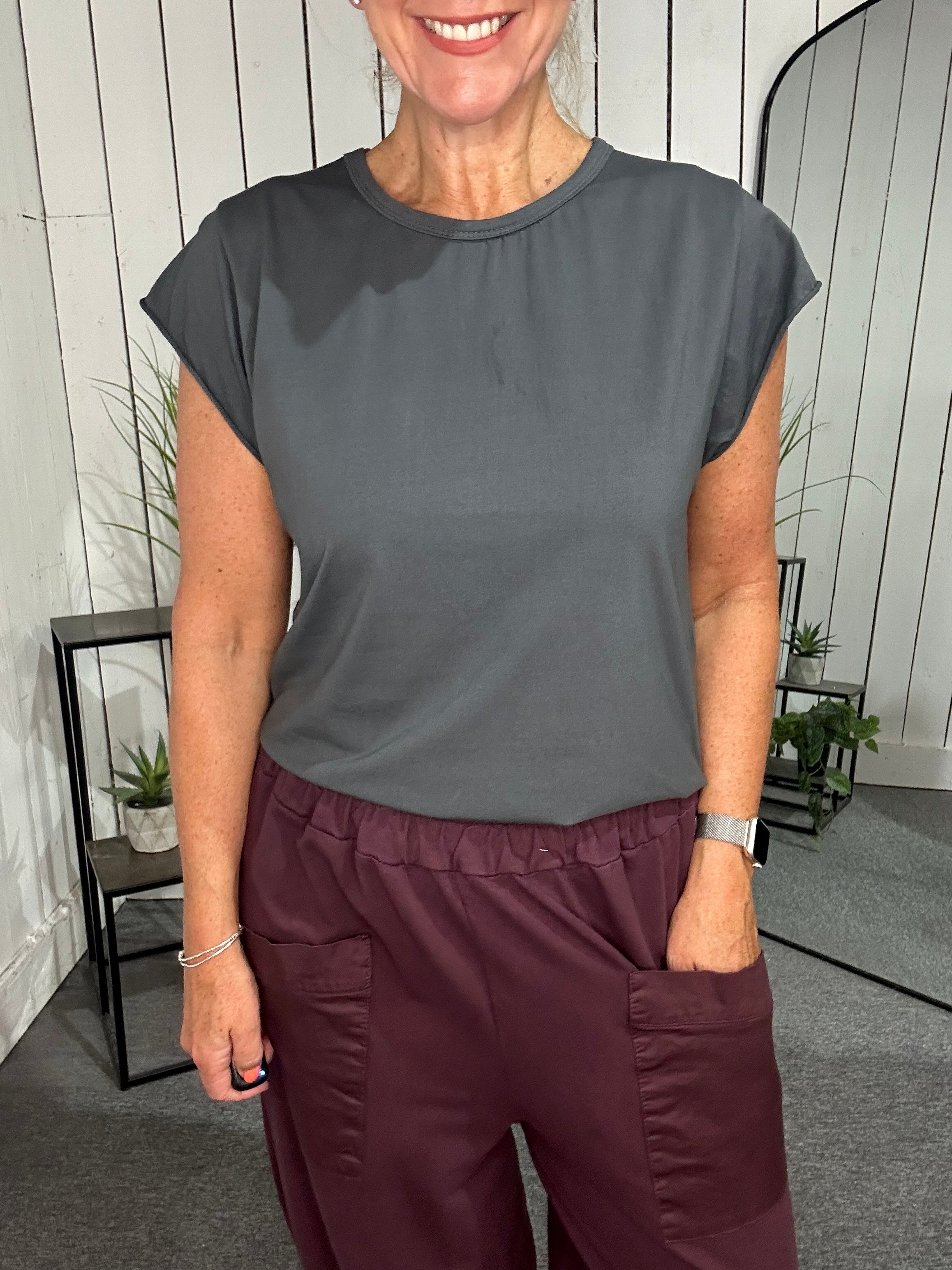 Cap Sleeve T-Shirt