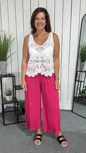 Summer Pleat Trousers