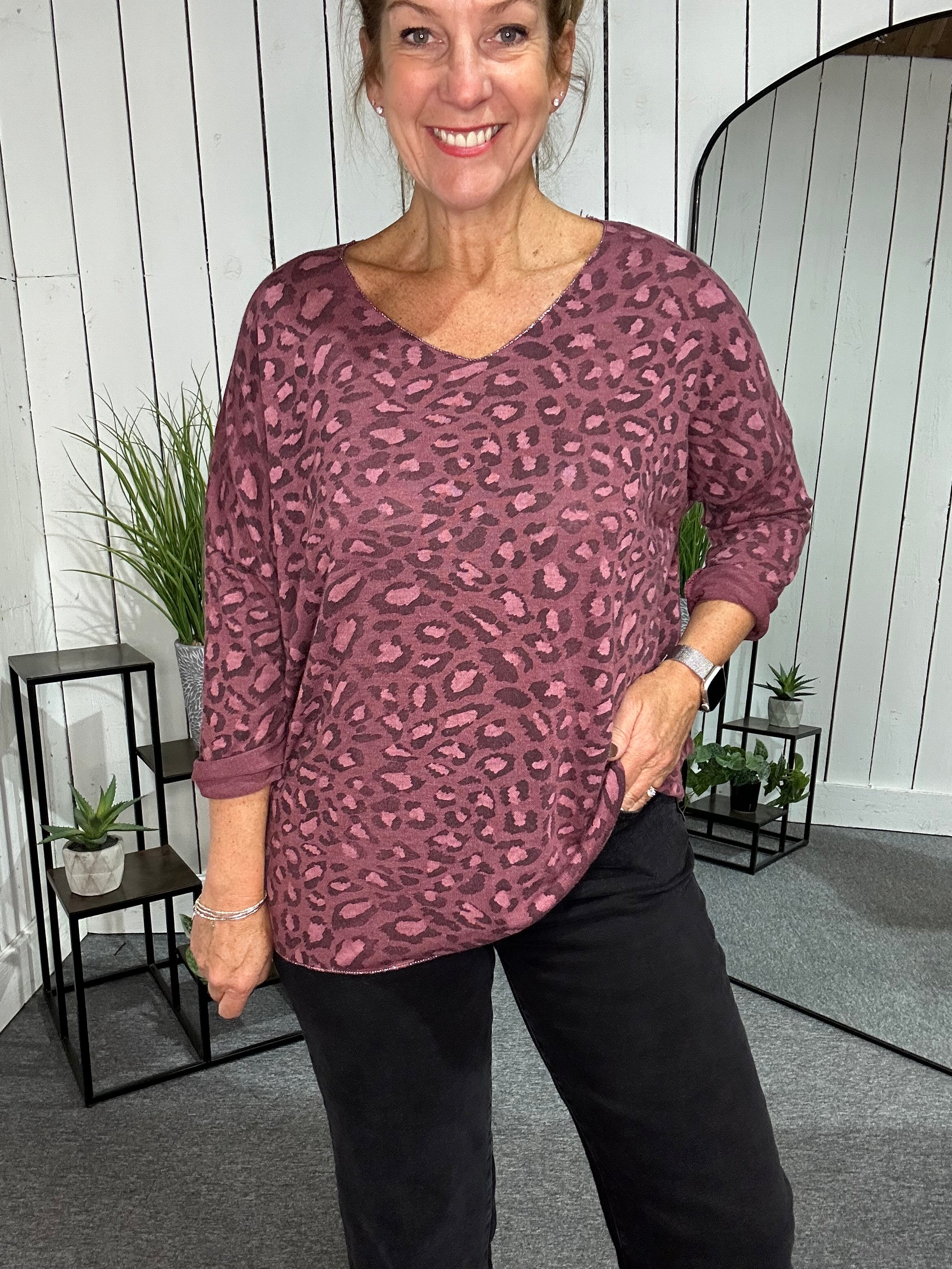 Sat Saver 11/10 Leopard Knit