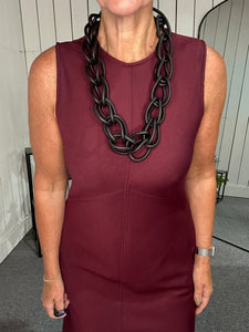 Rubber Link Necklace