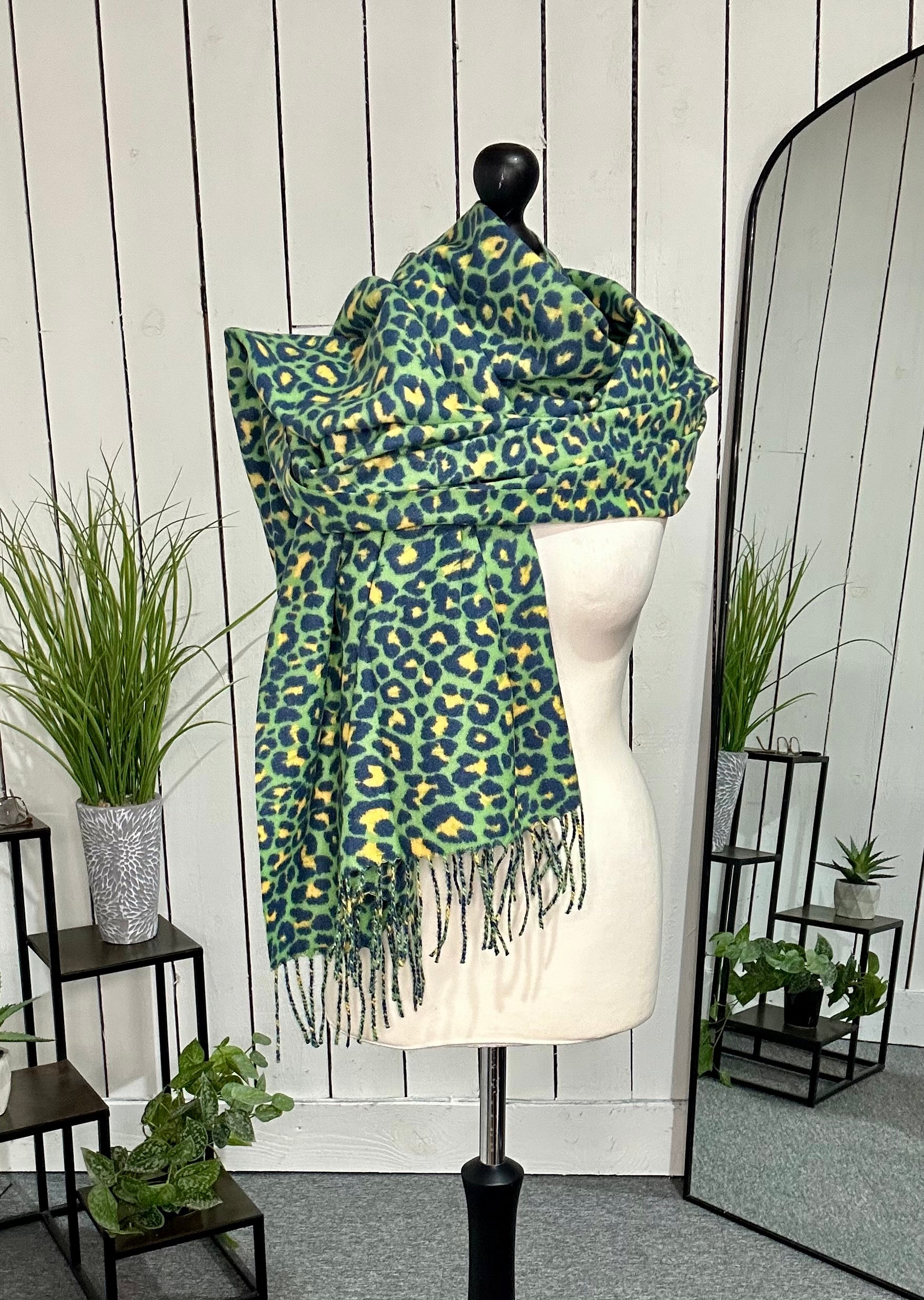 HT Neon Animal Scarf